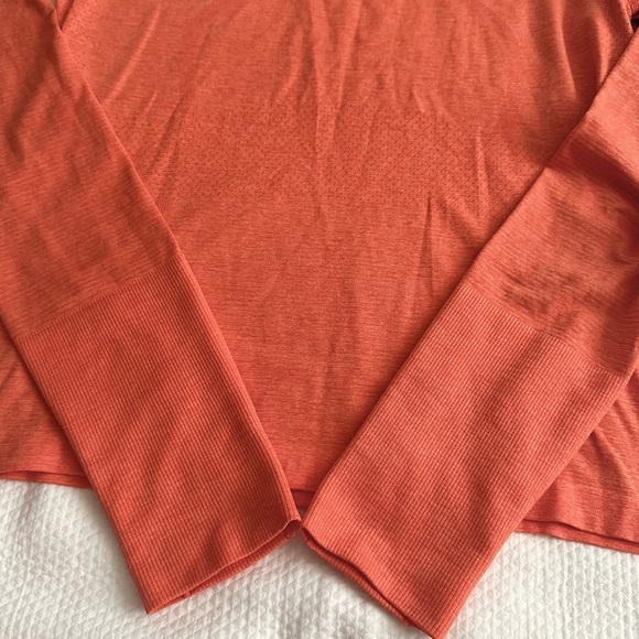 Lululemon Swiftly Tech Long-Sleeve Shirt 2.0 *Race Length - 
Solar Orange SZ 8 - Picture 5 of 8